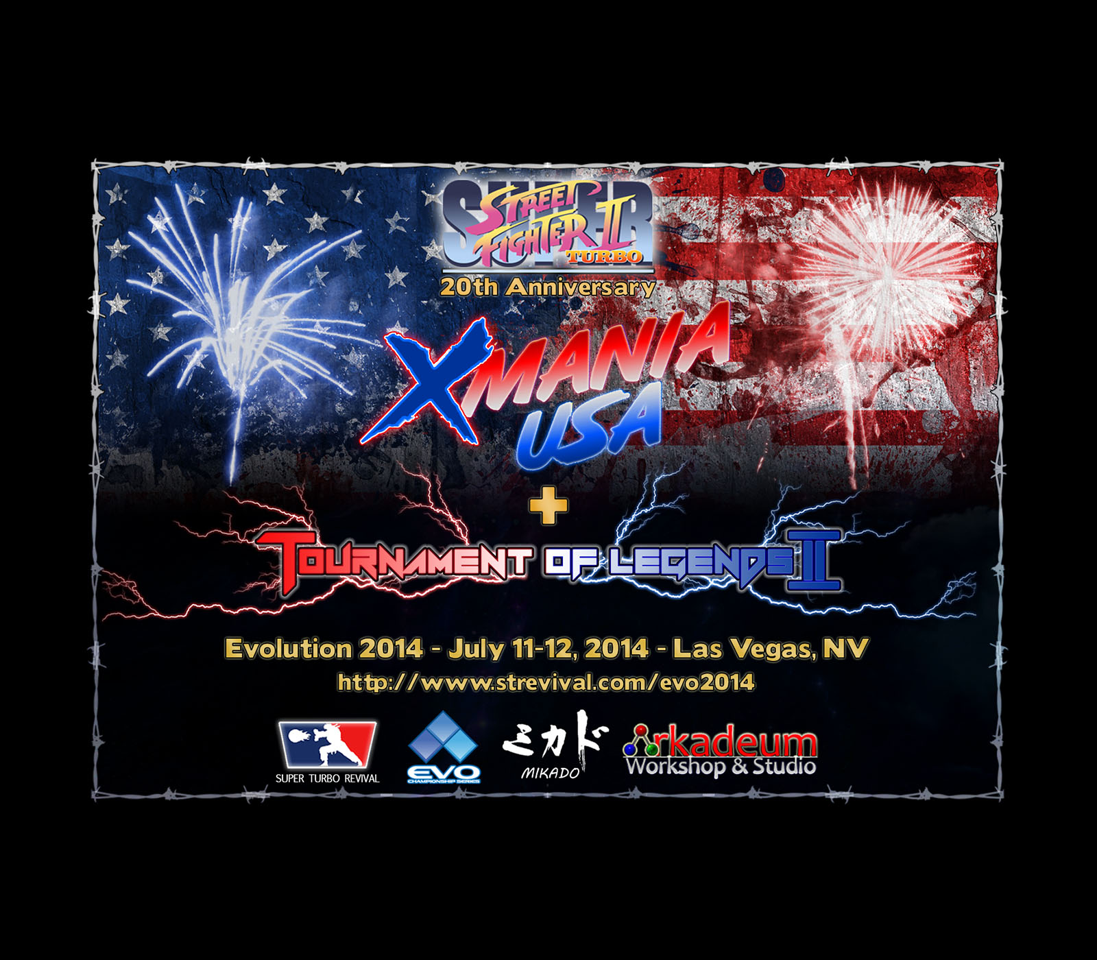 X-MANIA USA / ToL II promotional banner
